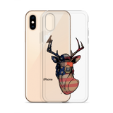 Deer Mullet USA 2.0 iPhone Case - Clear