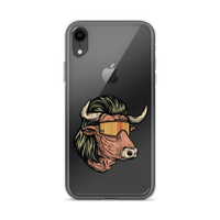 Bull Mullet iPhone Case - Clear