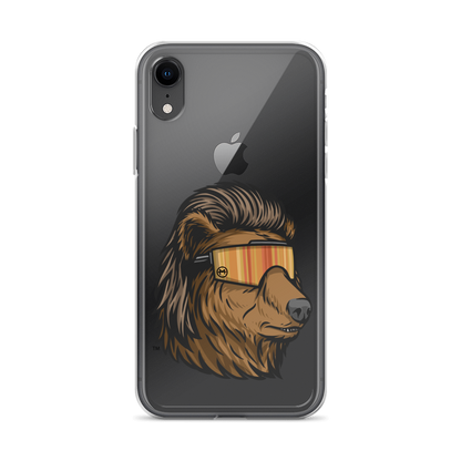 Bear Mullet iPhone Case - Clear