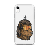 Bear Mullet iPhone Case - Clear