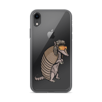 Armadillo Mullet iPhone Case - Clear