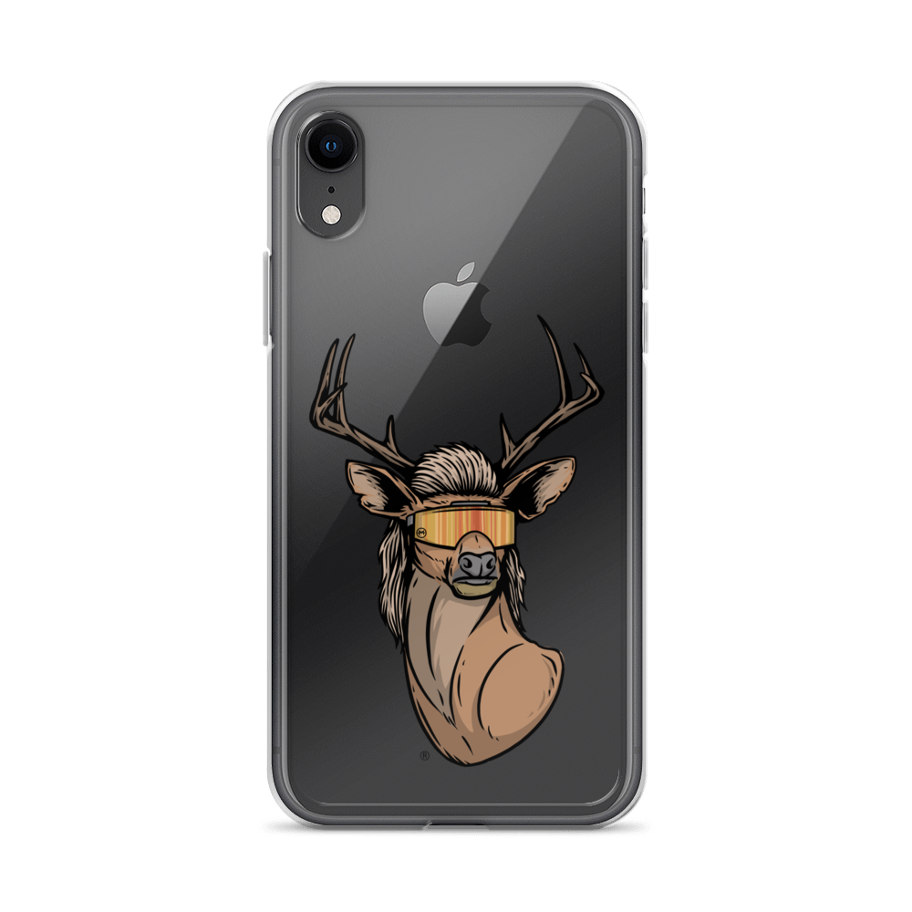 Deer Mullet 2.0 iPhone Case - Clear