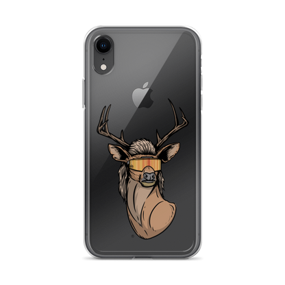 Deer Mullet 2.0 iPhone Case - Clear