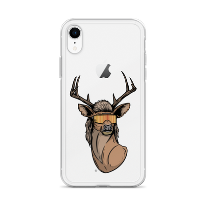 Deer Mullet 2.0 iPhone Case - Clear