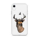 Deer Mullet 2.0 iPhone Case - Clear