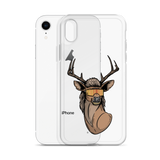 Deer Mullet 2.0 iPhone Case - Clear