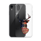 Deer Mullet USA 2.0 iPhone Case - Clear