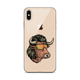 Bull Mullet iPhone Case - Clear