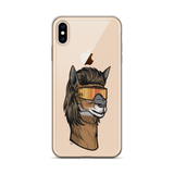 Llama Mullet iPhone Case - Clear