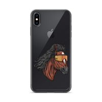 Horse Mullet iPhone Case - Clear