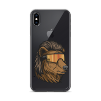 Bear Mullet iPhone Case - Clear