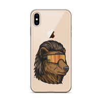 Bear Mullet iPhone Case - Clear