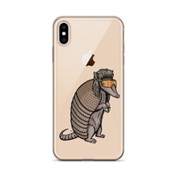 Armadillo Mullet iPhone Case - Clear