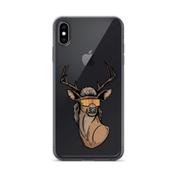 Deer Mullet 2.0 iPhone Case - Clear