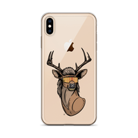 Deer Mullet 2.0 iPhone Case - Clear