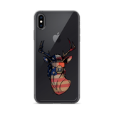 Deer Mullet USA 2.0 iPhone Case - Clear