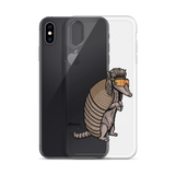 Armadillo Mullet iPhone Case - Clear