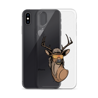 Deer Mullet 2.0 iPhone Case - Clear