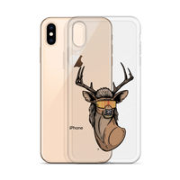 Deer Mullet 2.0 iPhone Case - Clear