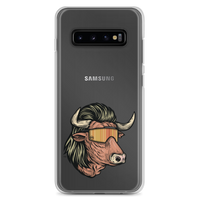 Bull Mullet Samsung Case - Clear