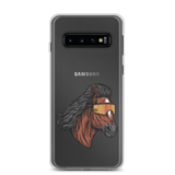 Horse Mullet Samsung Case - Clear