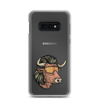 Bull Mullet Samsung Case - Clear