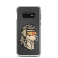 Yellow Lab Mullet Samsung Case - Clear