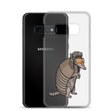 Armadillo Mullet Samsung Case - Clear