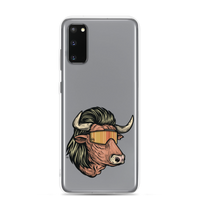 Bull Mullet Samsung Case - Clear