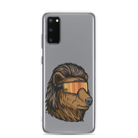 Bear Mullet Samsung Case - Clear