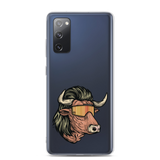 Bull Mullet Samsung Case - Clear