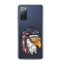 Eagle Mullet USA Samsung Case - Clear