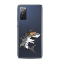 Shark Mullet Samsung Case - Clear