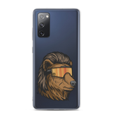 Bear Mullet Samsung Case - Clear