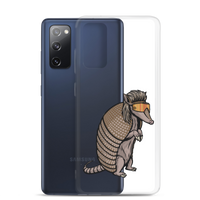 Armadillo Mullet Samsung Case - Clear