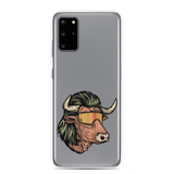 Bull Mullet Samsung Case - Clear