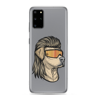 Yellow Lab Mullet Samsung Case - Clear