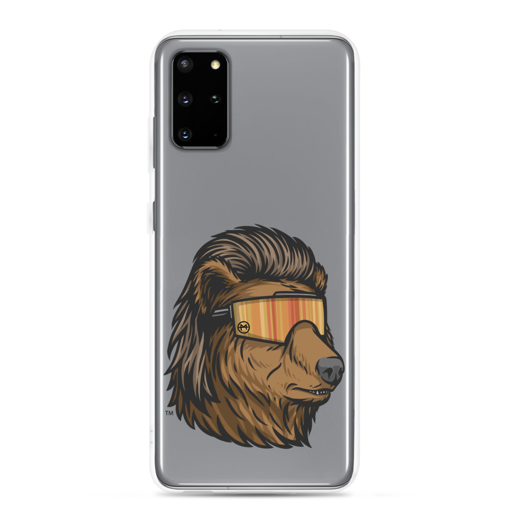Bear Mullet Samsung Case - Clear