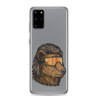 Bear Mullet Samsung Case - Clear