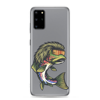 Trout Mullet Samsung Case - Clear