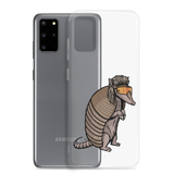 Armadillo Mullet Samsung Case - Clear