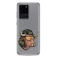 Bull Mullet Samsung Case - Clear