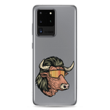 Bull Mullet Samsung Case - Clear