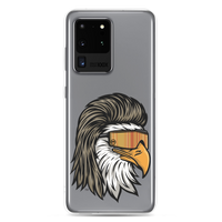 Eagle Mullet Samsung Case - Clear