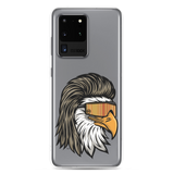 Eagle Mullet Samsung Case - Clear