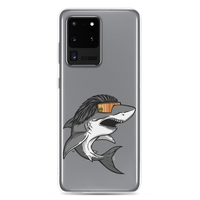 Shark Mullet Samsung Case - Clear