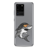 Shark Mullet Samsung Case - Clear