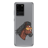 Horse Mullet Samsung Case - Clear