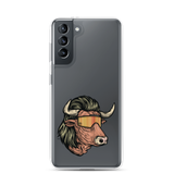 Bull Mullet Samsung Case - Clear