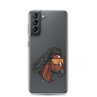 Horse Mullet Samsung Case - Clear